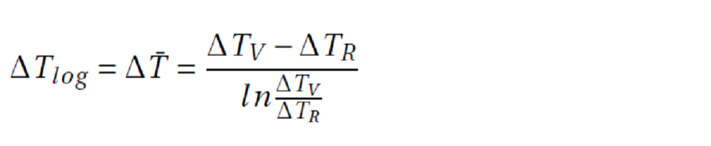 logarithmic heater excess temperature 