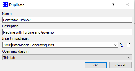 GeneratorTurbGovModelCreation