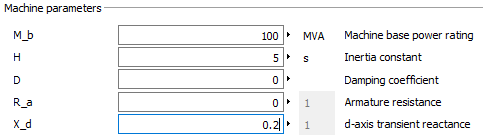 GENCLSMachineParameters