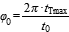 phi_0=2*pi*t_Tmax/t_0
